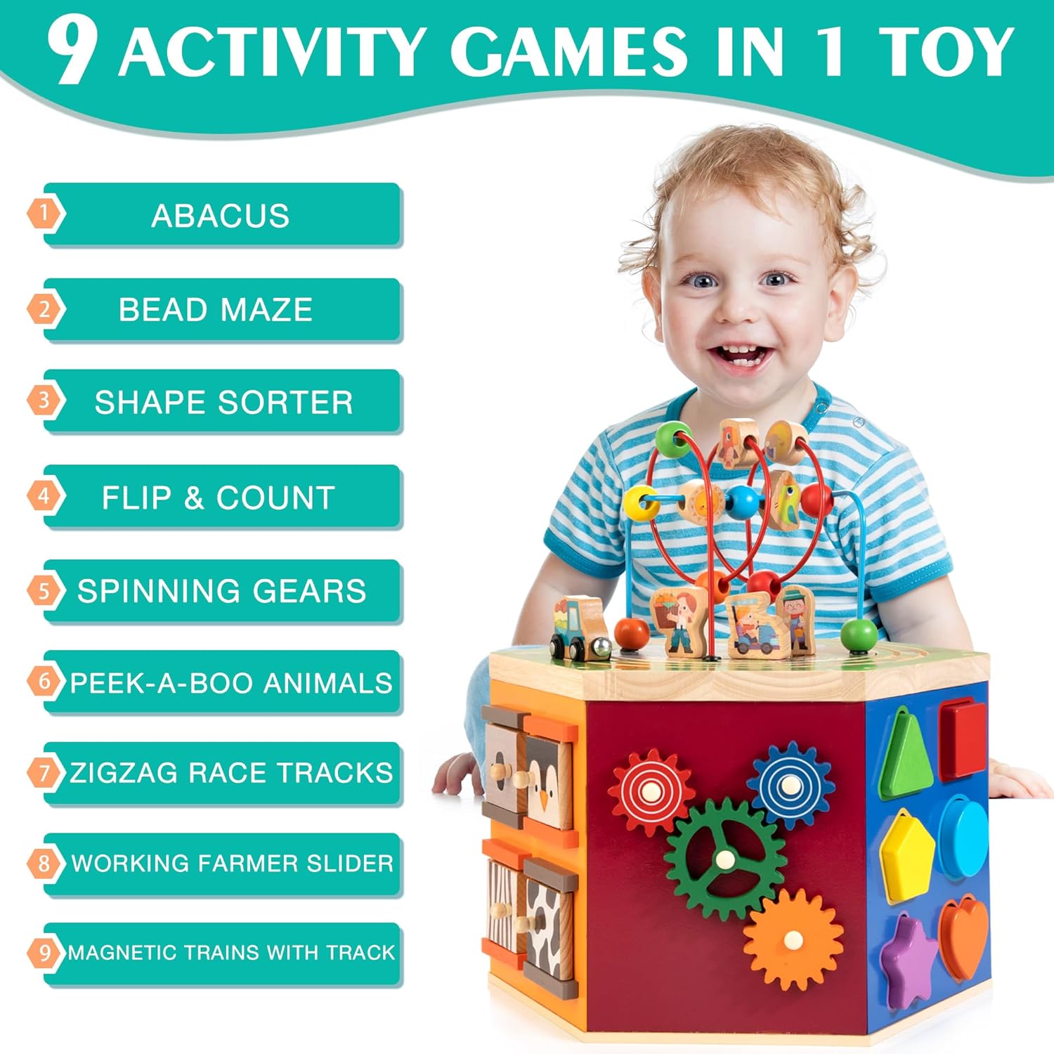 9 in 1 Farm Theme Play Center