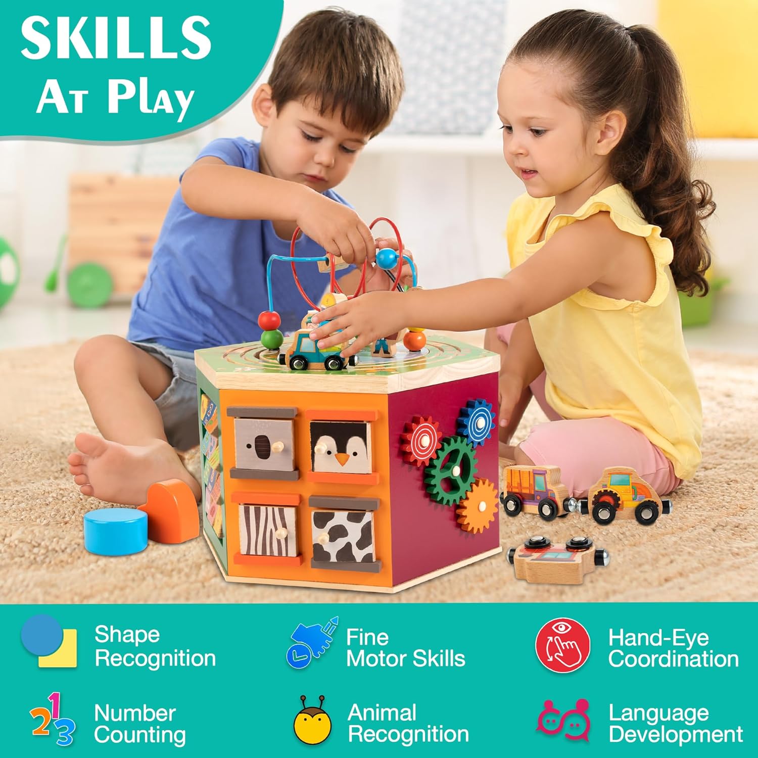 9 in 1 Farm Theme Play Center