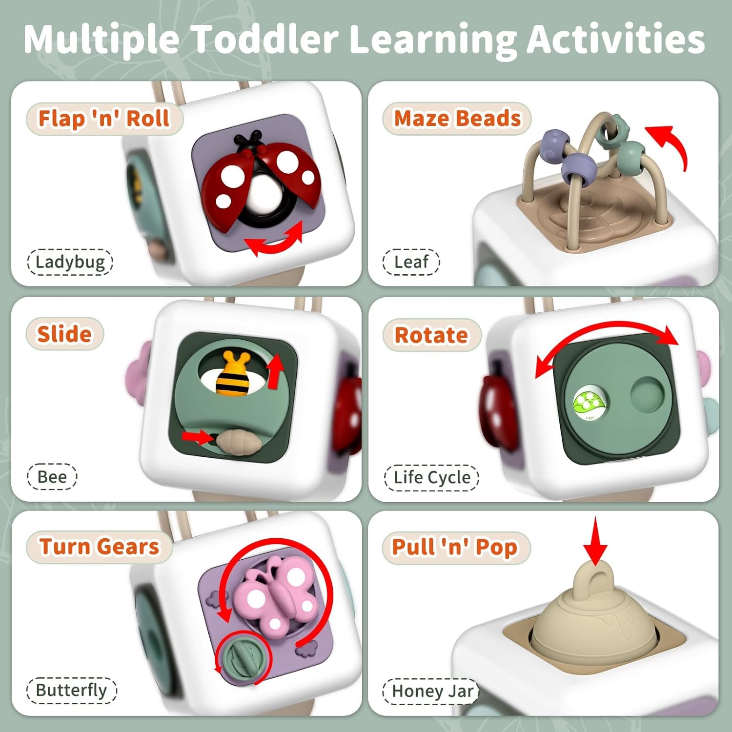 Baby Busy Board Cube