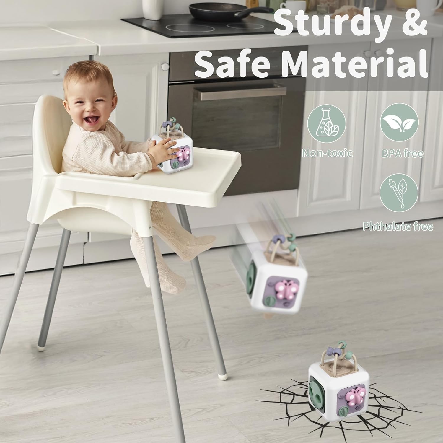 Baby Busy Board Cube