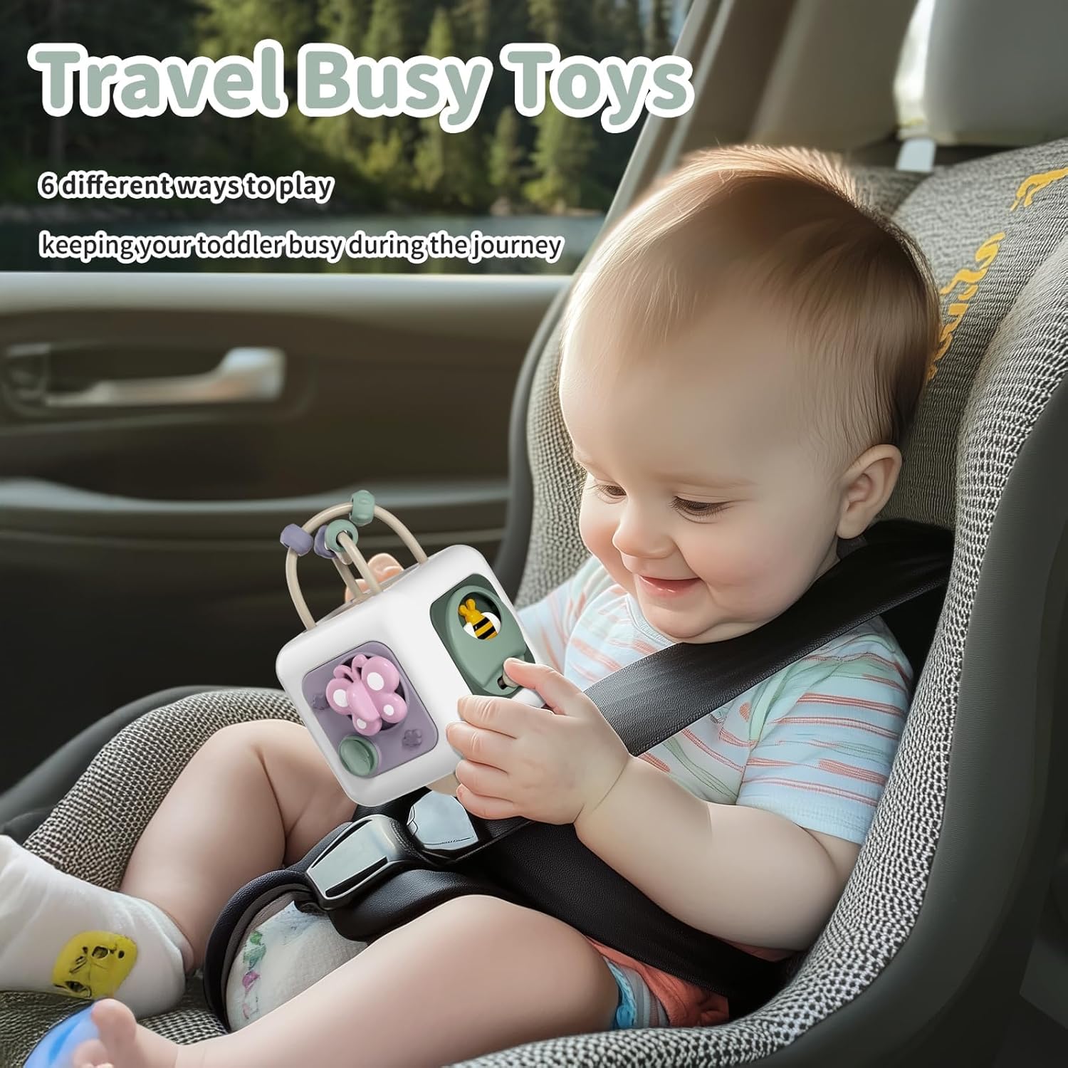 Baby Busy Board Cube