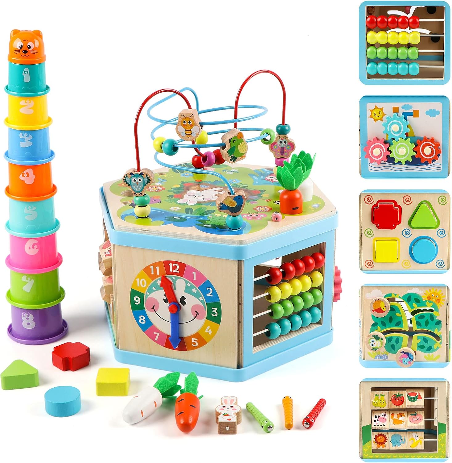 Vomocent Wooden Activity
