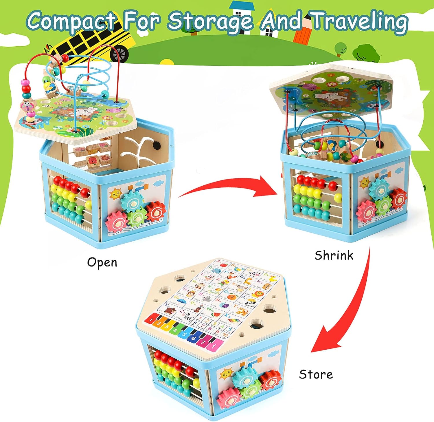Vomocent Wooden Activity