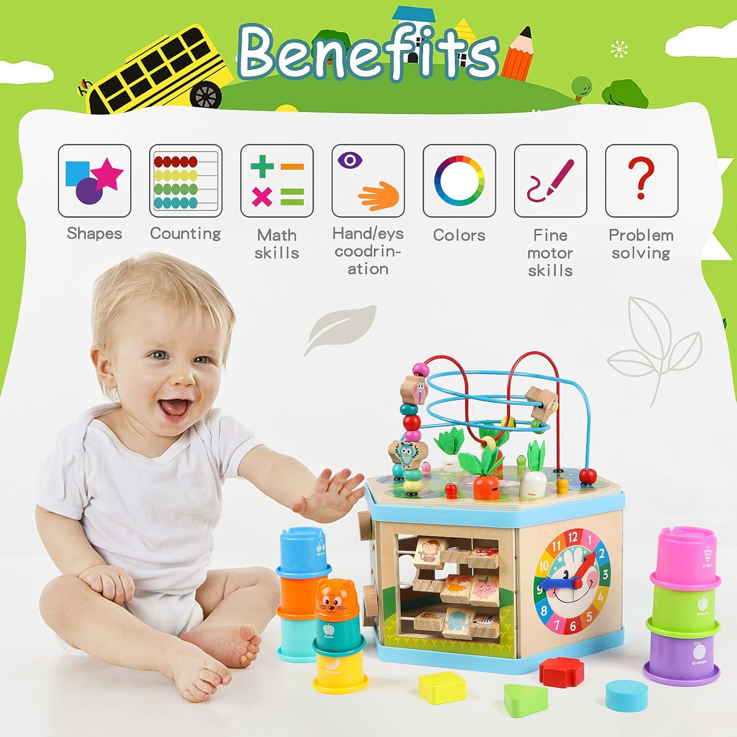 Vomocent Wooden Activity
