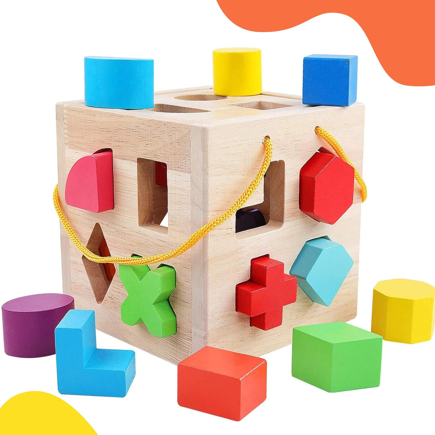 19 Pack Shape Sorting Toys
