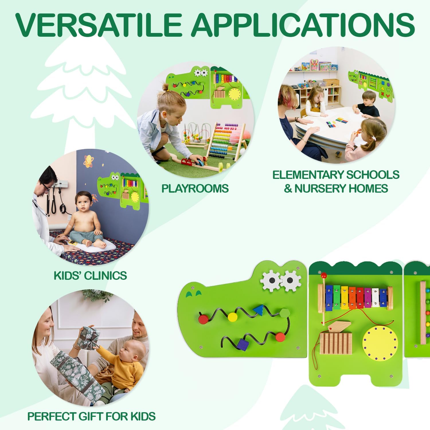 Crocodile Busy Board