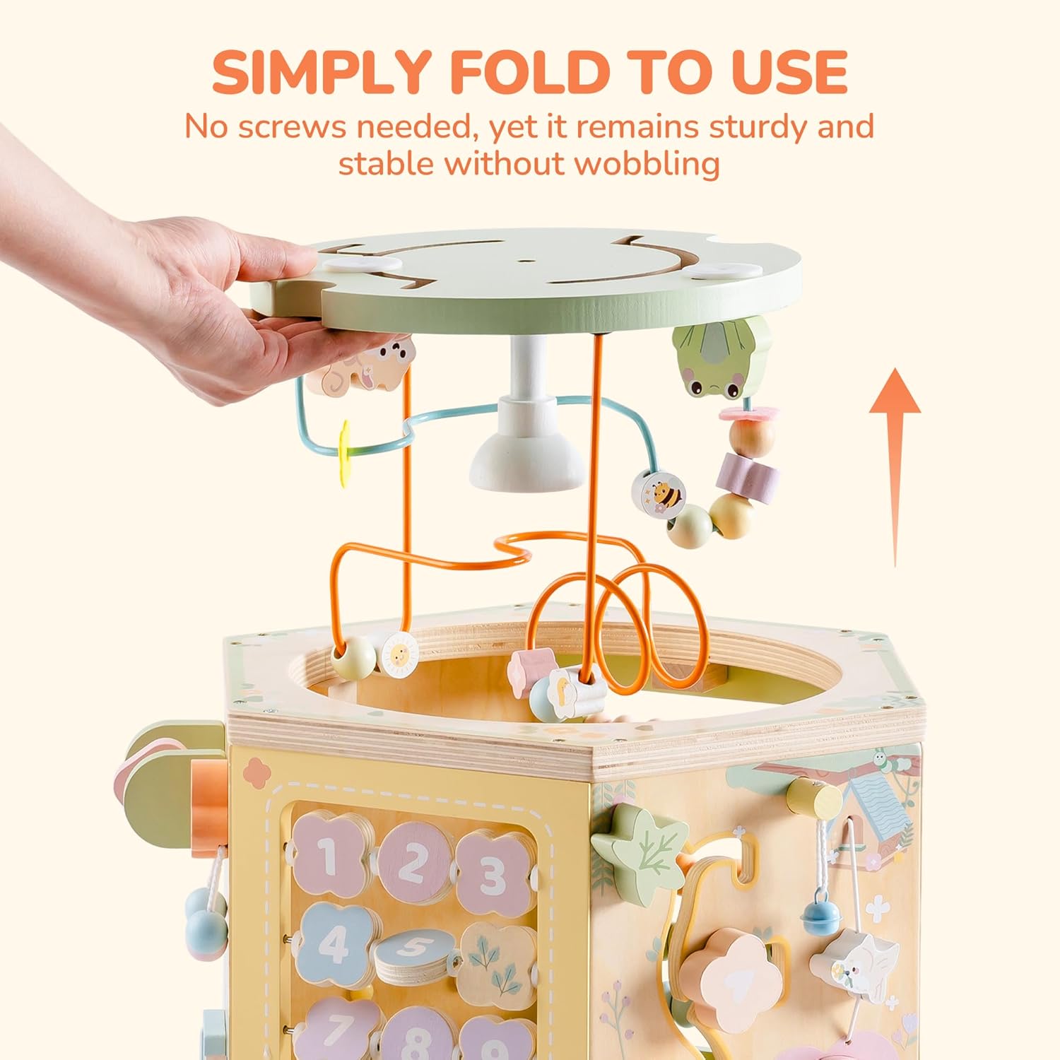 13 in 1 Wooden Activity Cubes