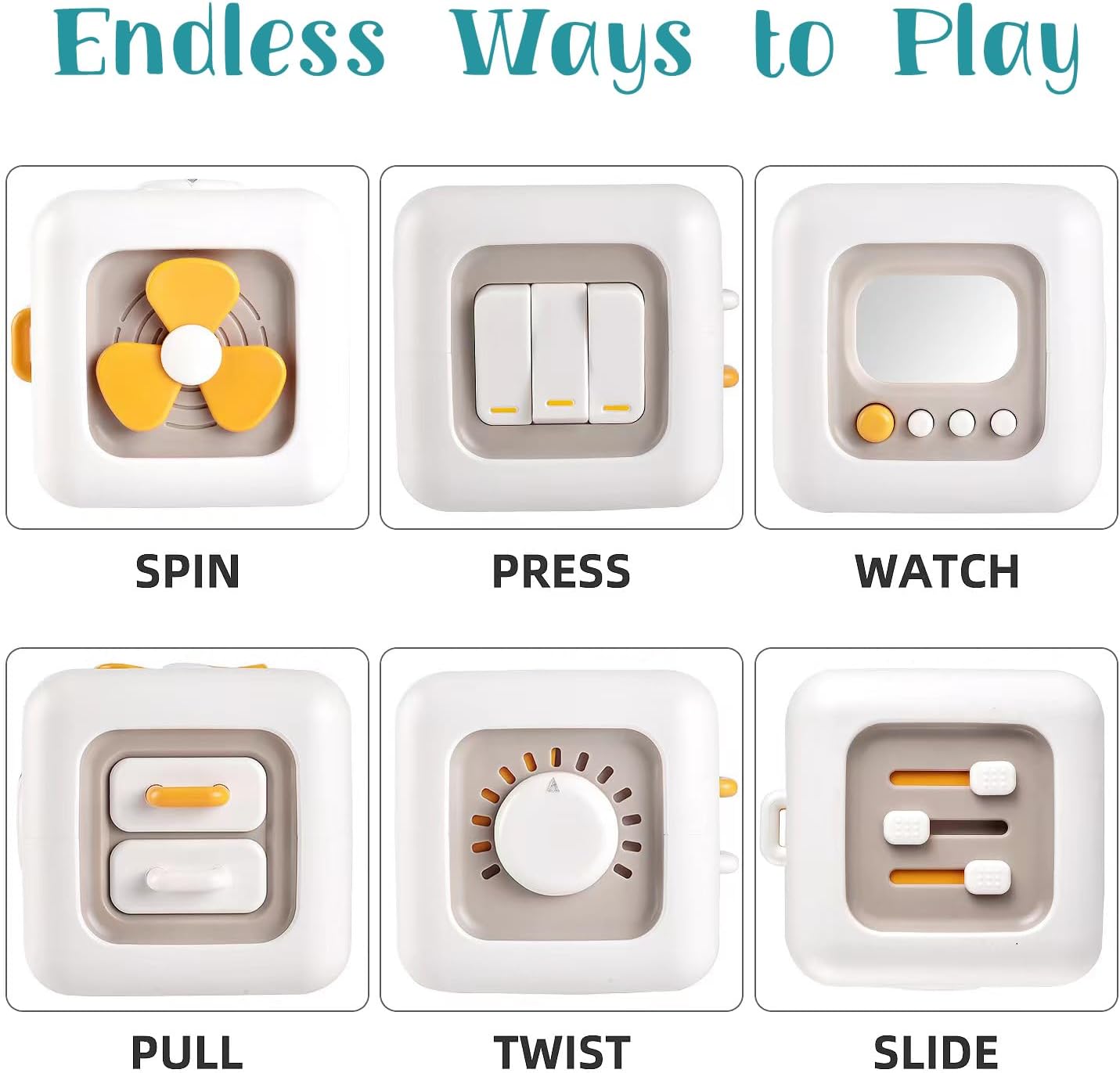 6 in 1 Busy Cube