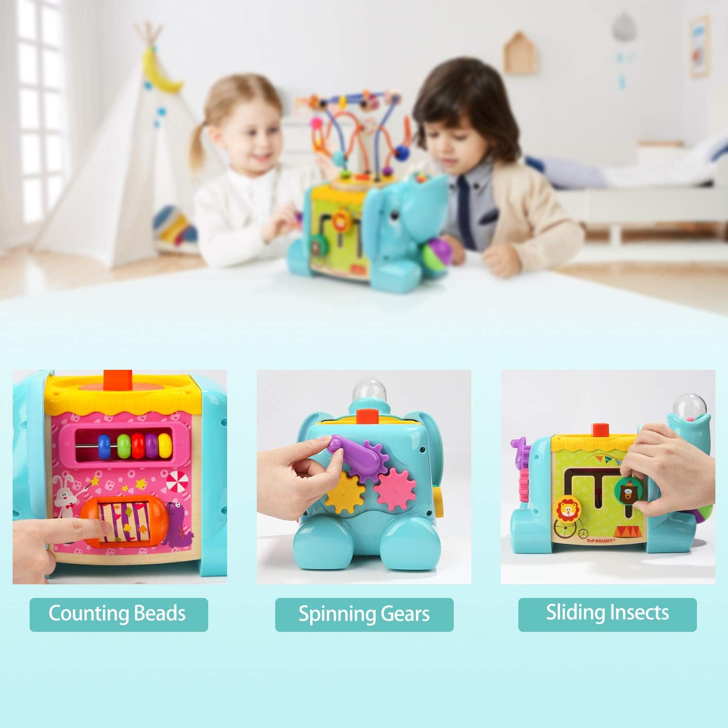 TOP BRIGHT Activity Cube