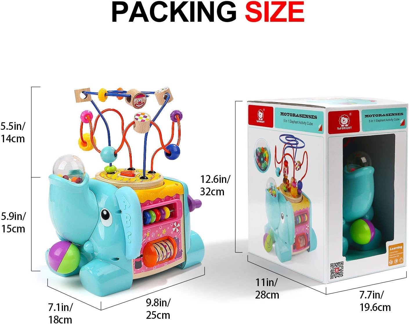 TOP BRIGHT Activity Cube