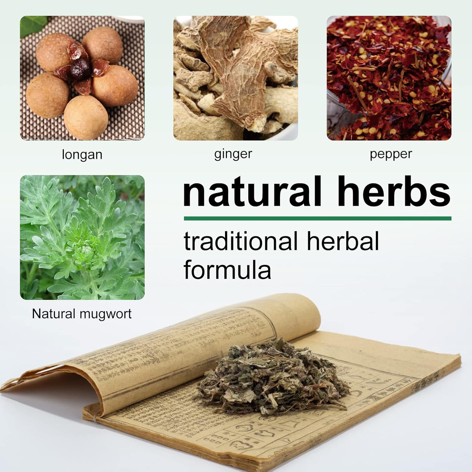 40 Mugwort Navel Stickers - Natural Worm Extract Pills and Tummy Stickers | Healthy Tummy Stickers | Naturally Cleansing Moisture - Removes Wicked Fatigue | Improves Sleep Quality