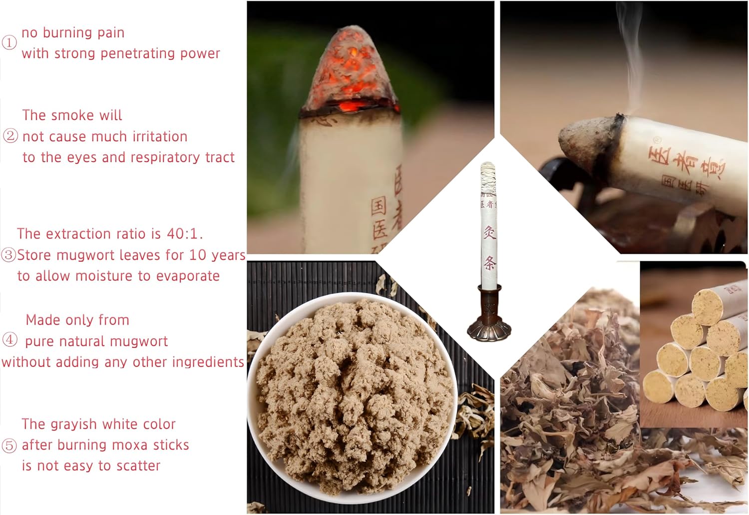 Moxa Stick Used for Moxibustion,The Moxibustion Sticks are Made of Pure Natural Mugwort as raw Material,extracted at a Ratio of 20:1.Moxa Sticks for Moxa Sticks for Moxibustion,The Moxa Sticks are Made of Pure Natural Mugwort as raw Material,extracted at a Ratio of 20:1.