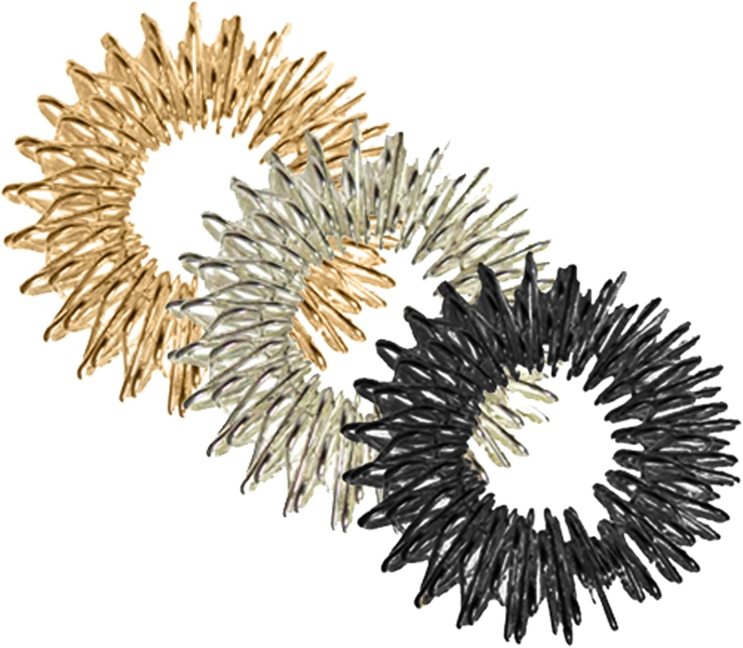Acupressure Rings - Set of 3