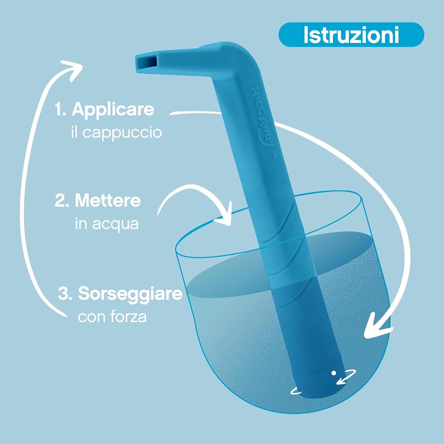 Hiccup Straws - Stops hiccups naturally and quickly - As seen on Shark Tank - Clinically proven to provide relief for all ages | children and adults - Safe | lightweight | reusable purple 2-piece set