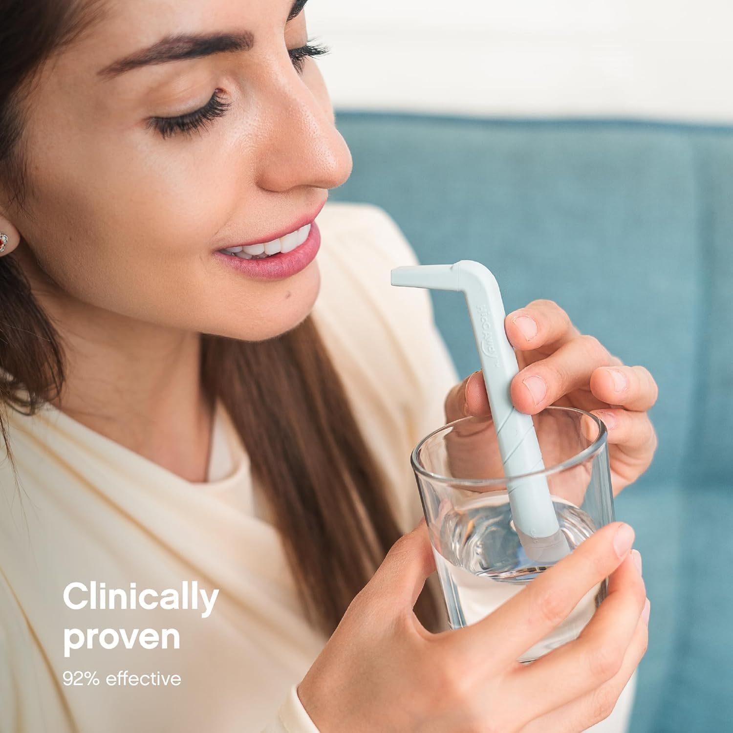 Hiccup Straws - Stops hiccups naturally and quickly - As seen on Shark Tank - Clinically proven to provide relief for all ages | children and adults - Safe | lightweight | reusable purple 2-piece set