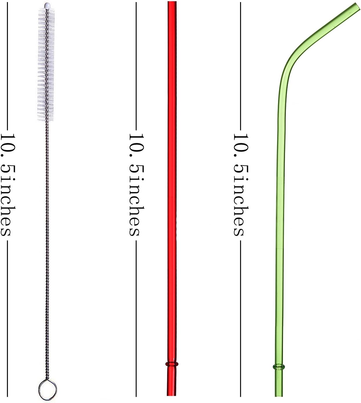 Different stianless steel straws