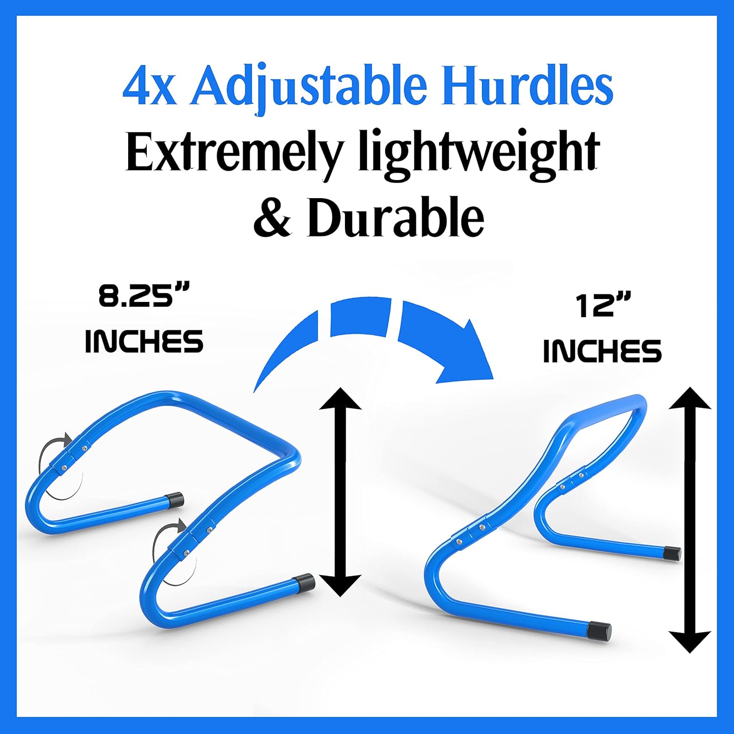 Youth Soccer Training Kit Ladder Hurdles Cones