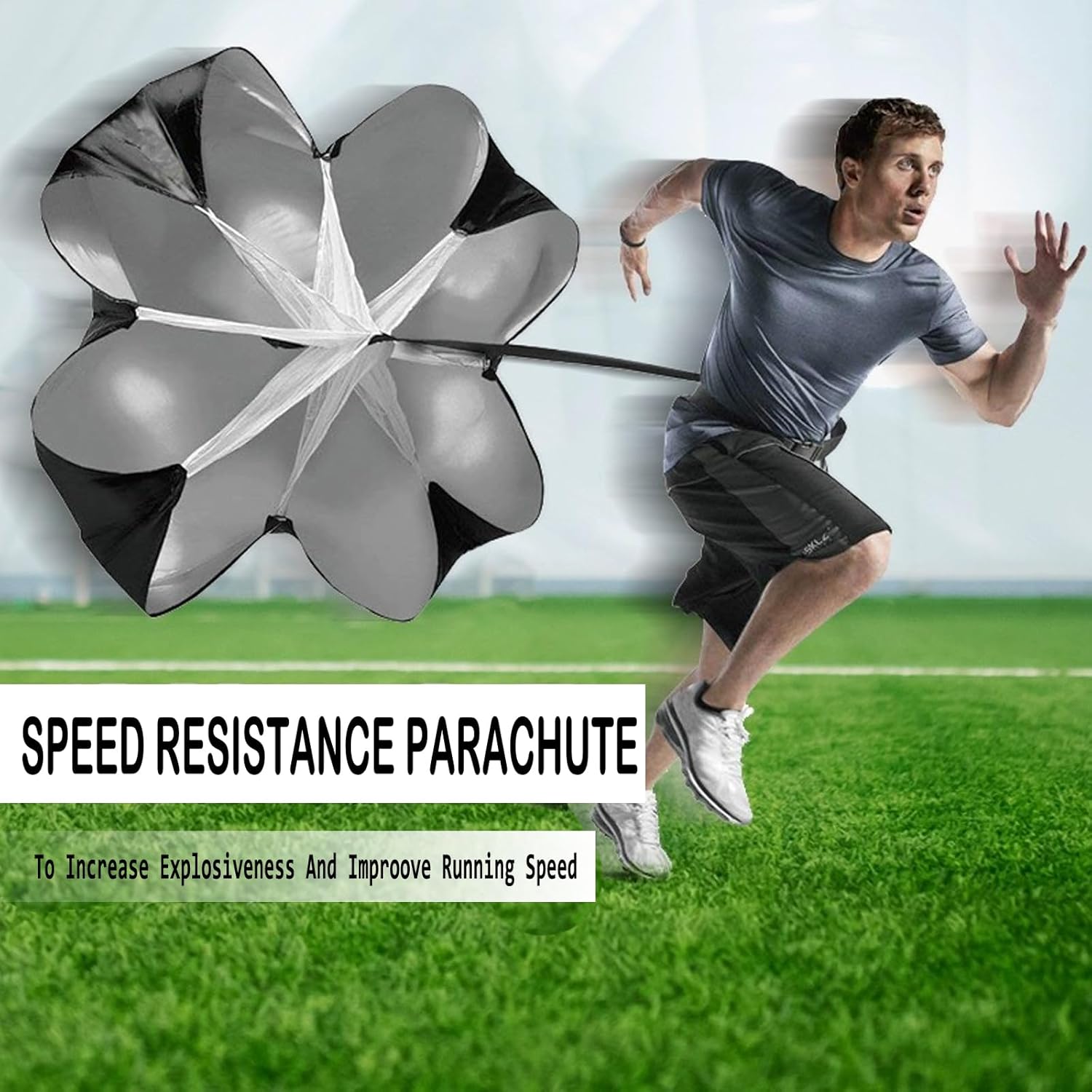 20 ft Speed & Agility Training Set 6 Poles 12 Cones
