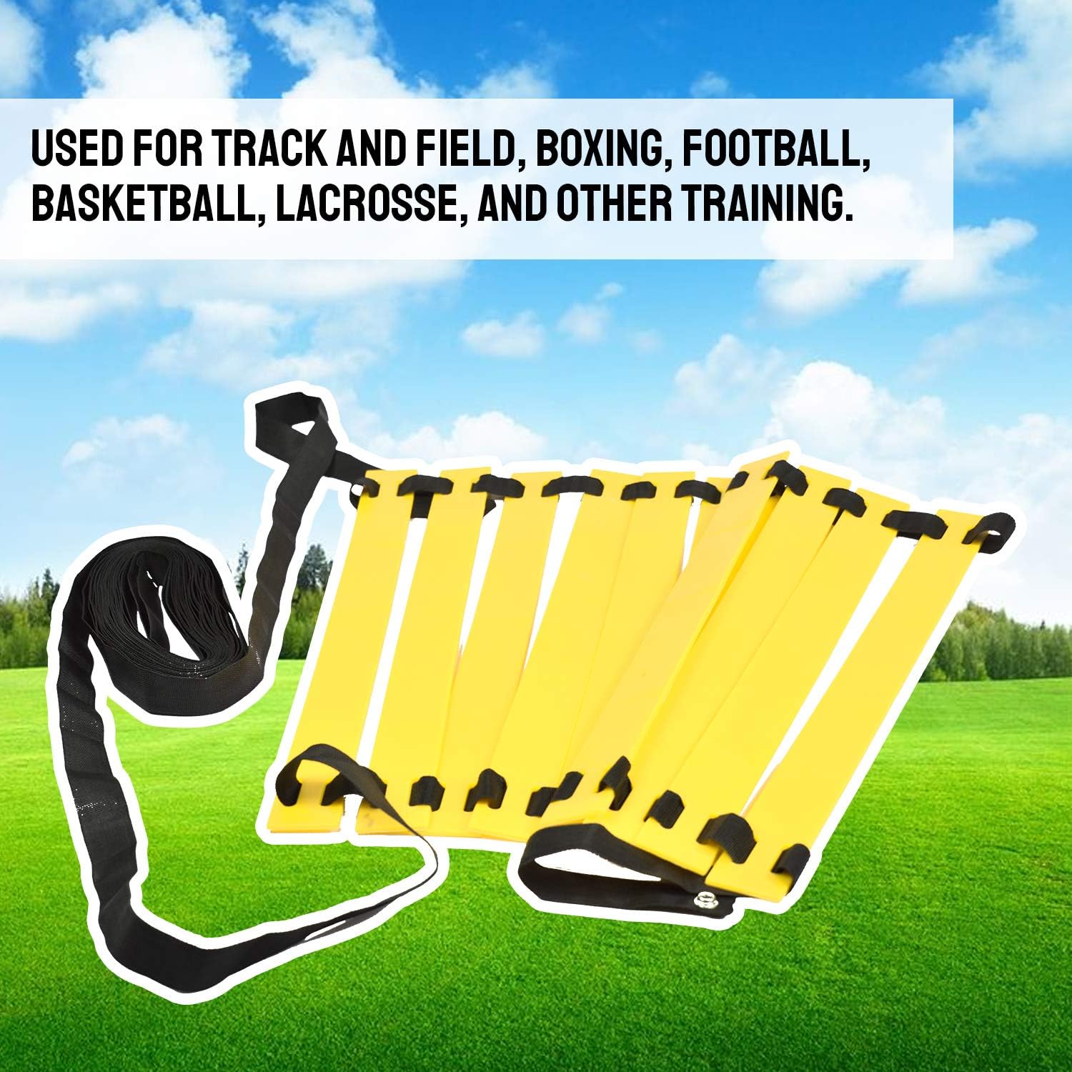 10FT 20FT Agility Ladder Training Equipment with Bag