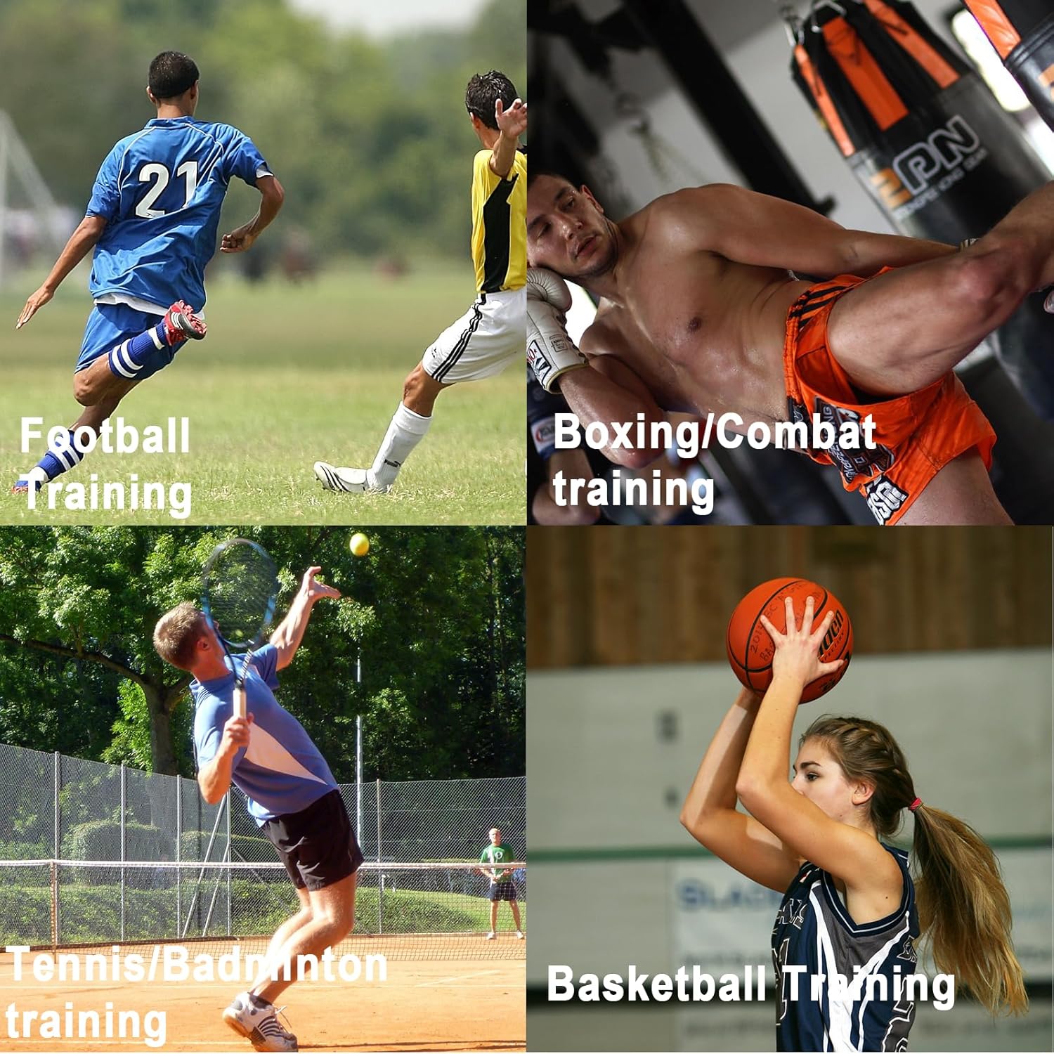 20 ft Agility Ladder Kit 12 Crosses 4 Hurdles 12 Cones Training Guide