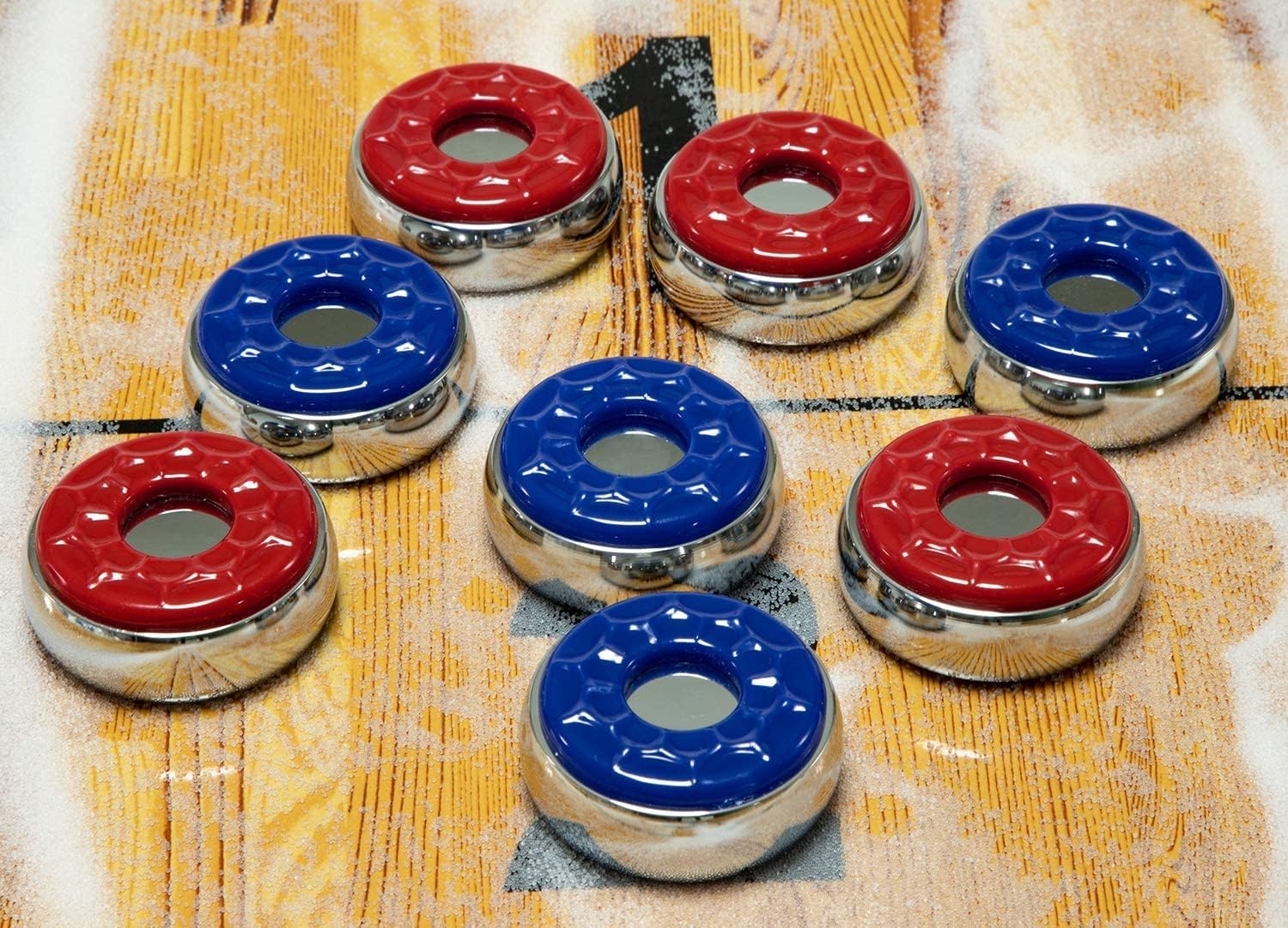 8 Pucks 53 mm Indoor Shuffleboard Set