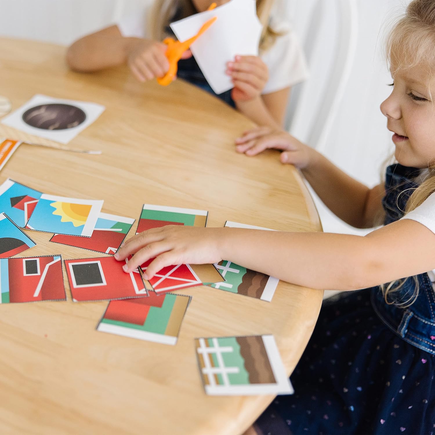 Scissor Skills Activity Book with Pair of Child Safety Scissors