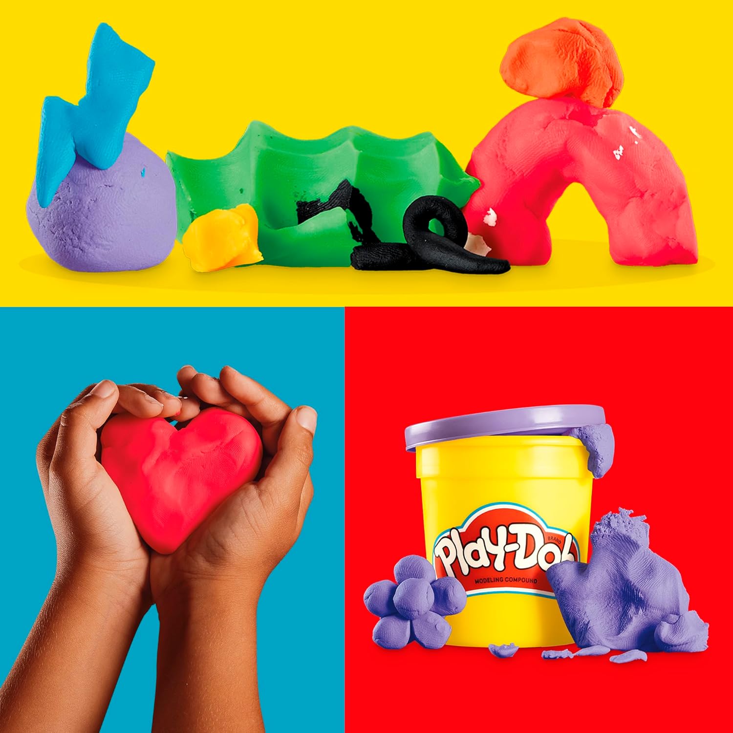 9 Pack Favorite Colors Set, Model Composite Jars