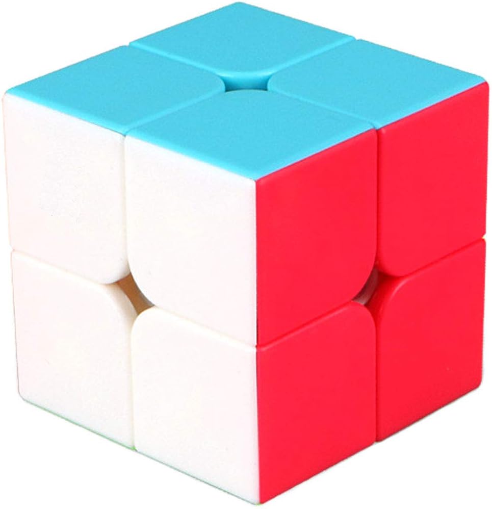 2x2x2 No Sticker Puzzle Toys, Colorful
