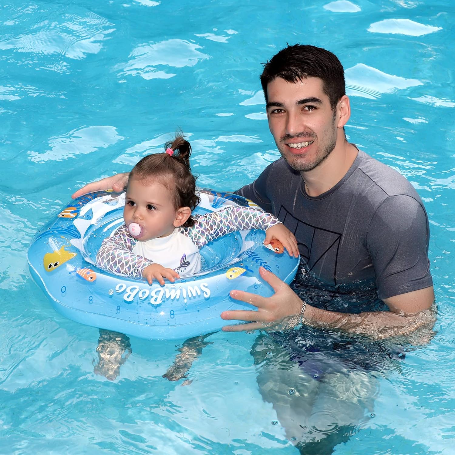 Inflatable Baby Swimming Pontoon