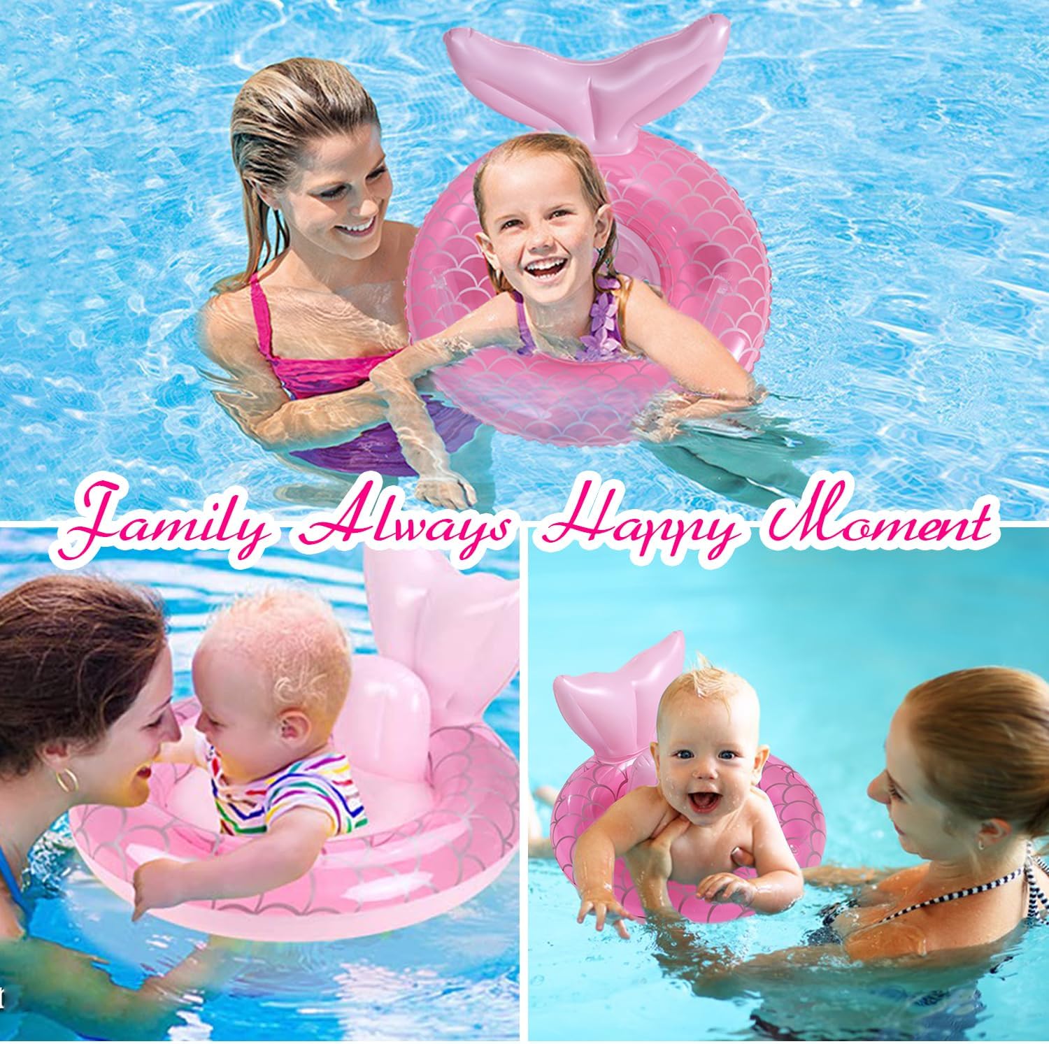 Mermaid Baby Pool Pontoon Boat
