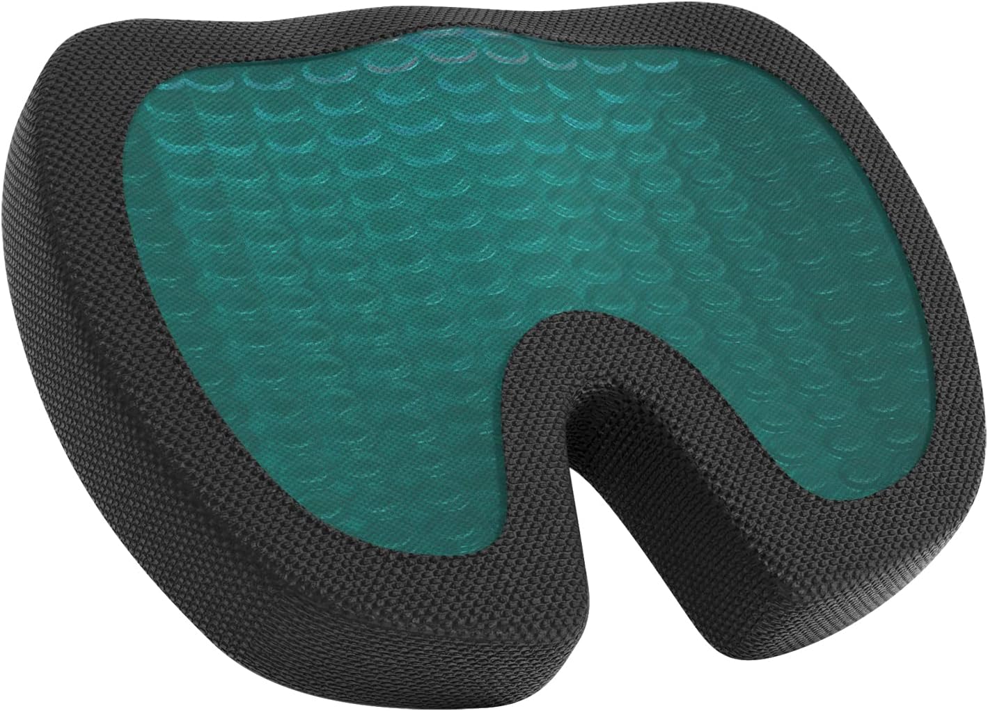 Comfort Seat Cushion for Office Chair, Gel Enhanced Memory Foam, Black