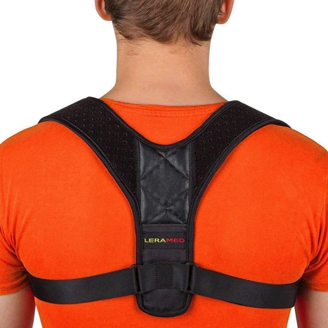 New Posture Corrector for Men and Women - Adjustable back support for upper and middle spine support - Relieves neck, shoulder and back pain - Breathable and invisible under clothing (bra size 63.5-139.7 cm cm) cm