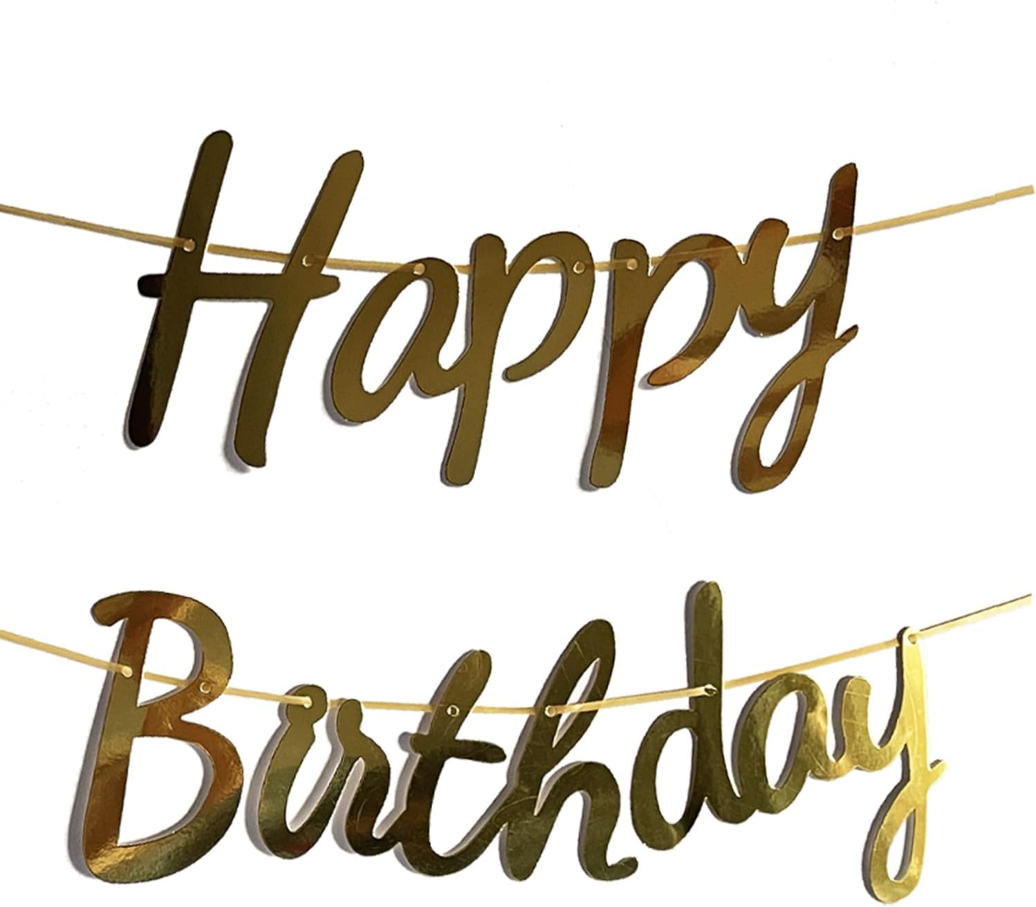 Happy Birthday Banner Cat Wreath
