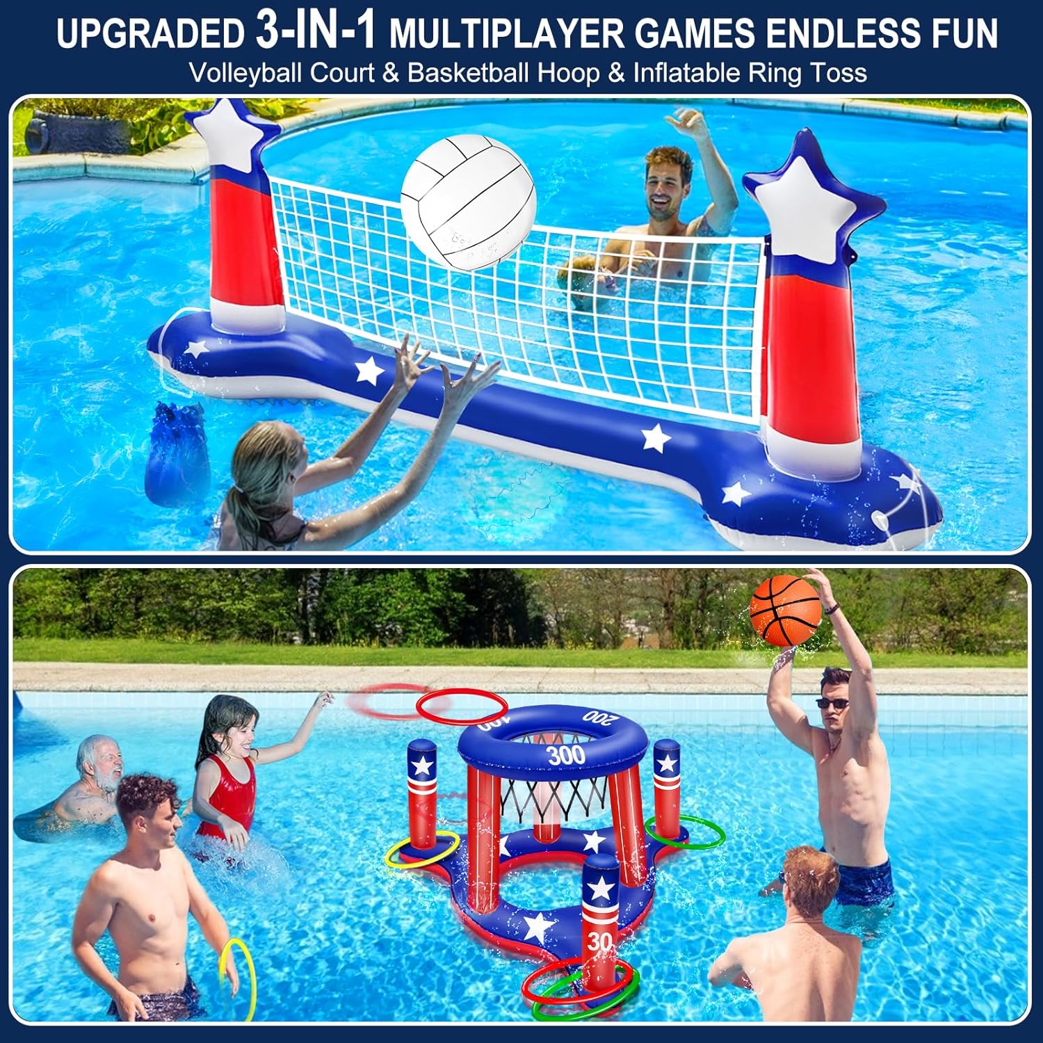 3 in 1 Pool Game Set