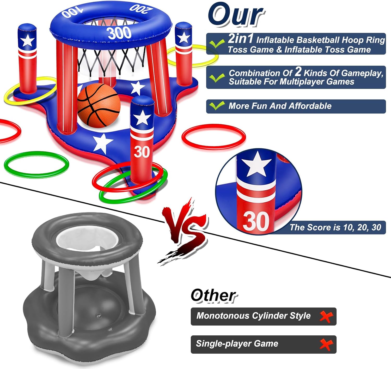 3 in 1 Pool Game Set