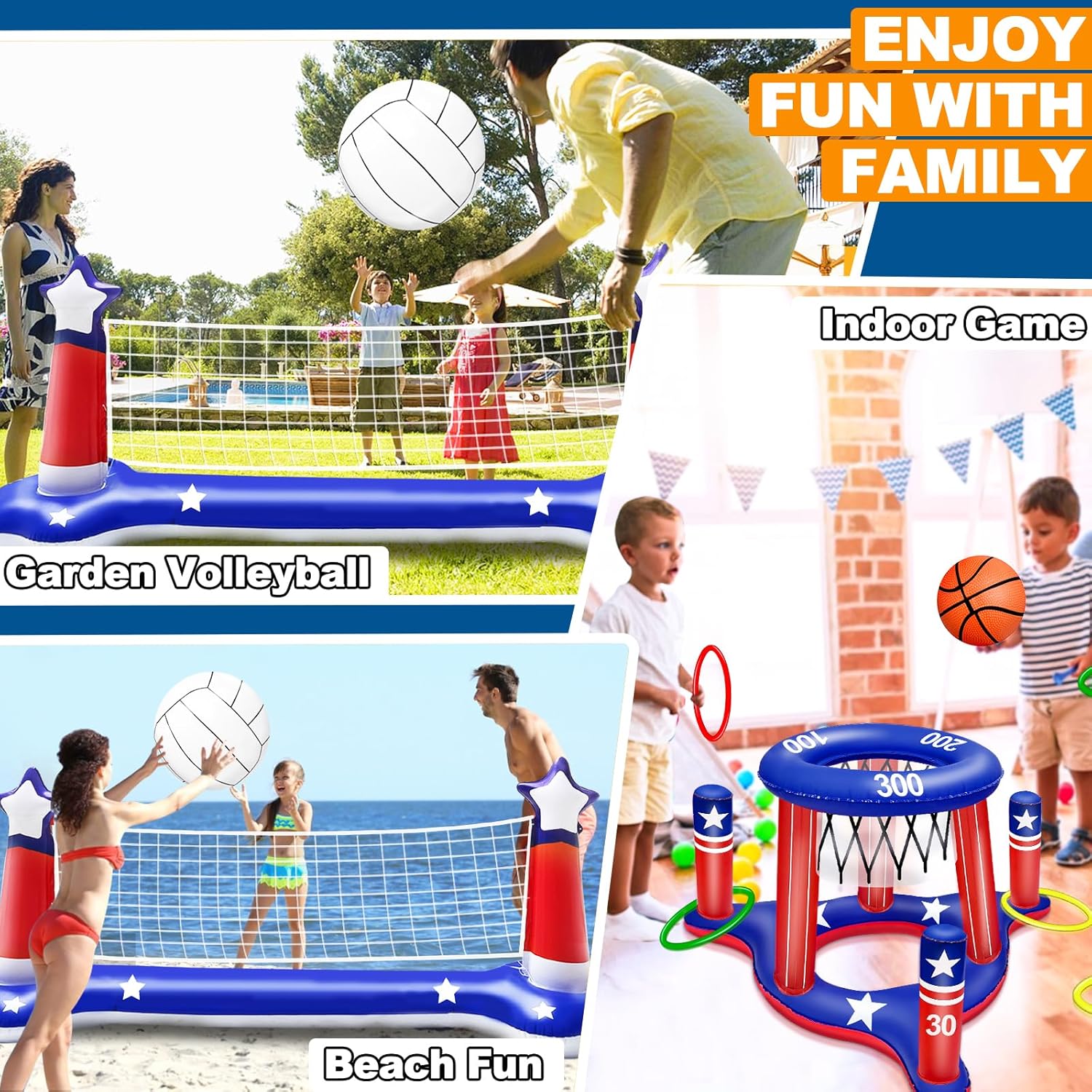 3 in 1 Pool Game Set