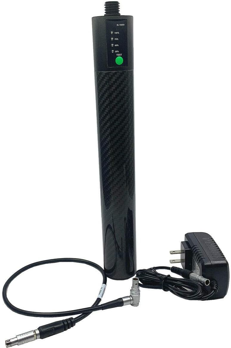 Aiefoced G.P.S Pole Battery for Topcon G.P.S Base,External HIPER GR3 GR5 HR 5PIN