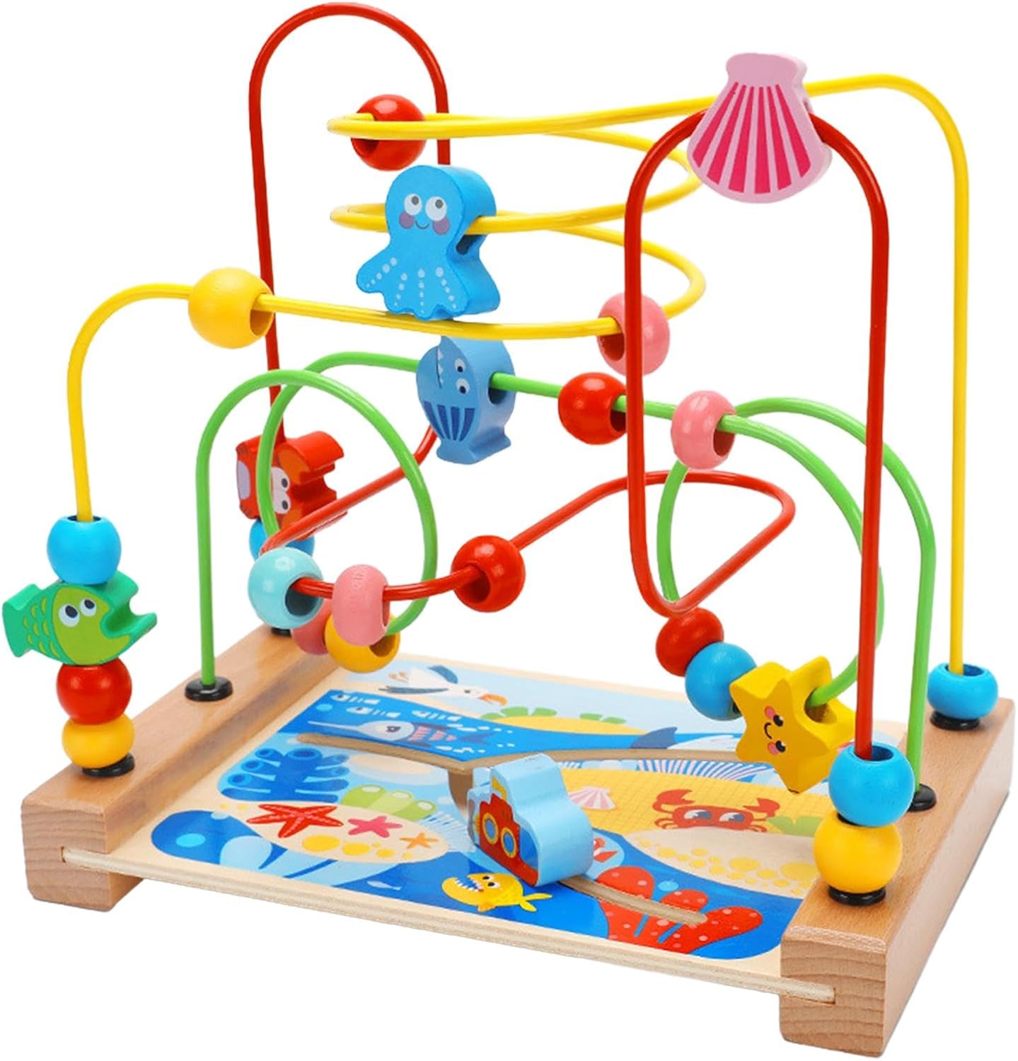 Wooden Bead Maze Toys