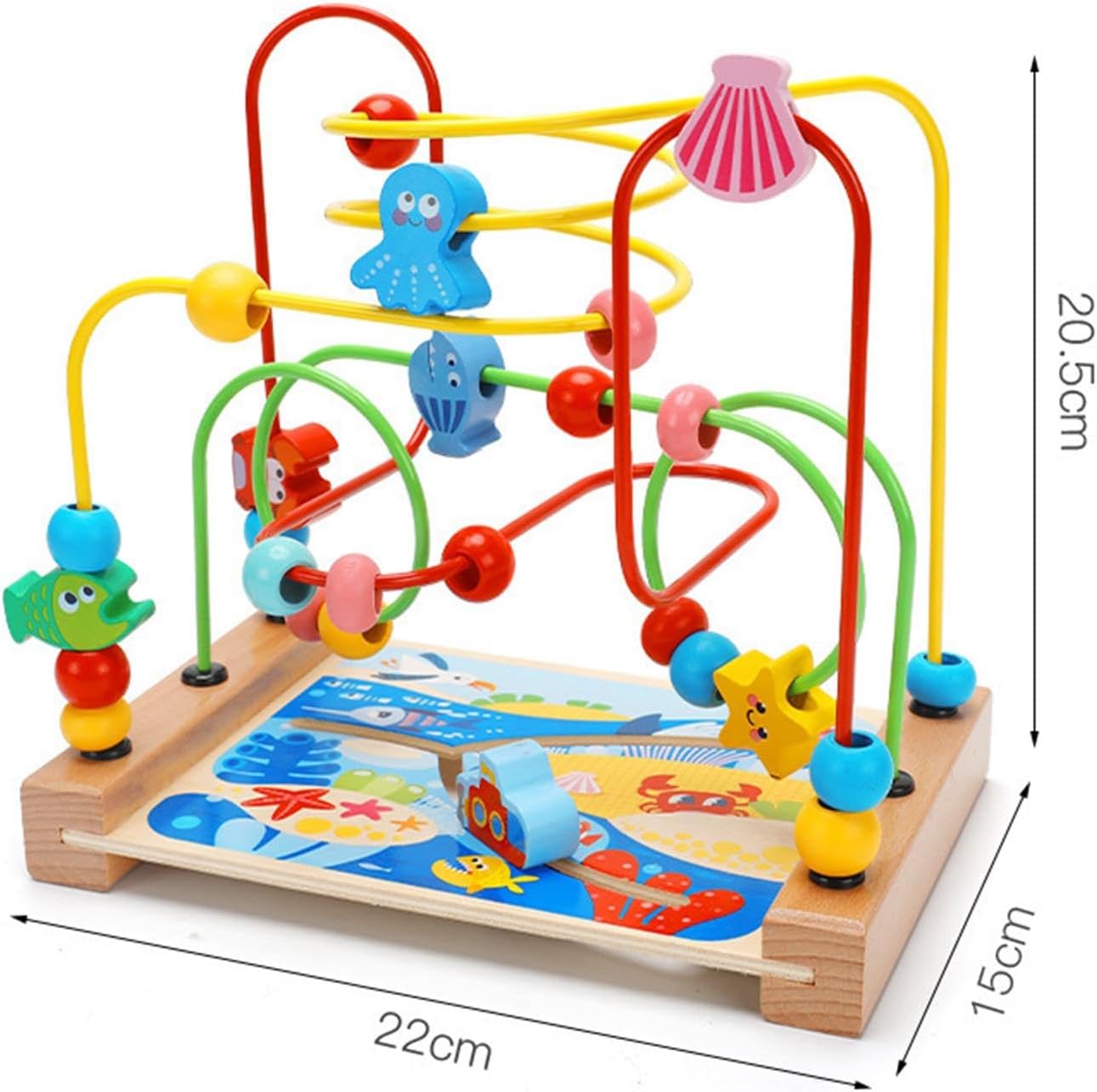 Wooden Bead Maze Toys