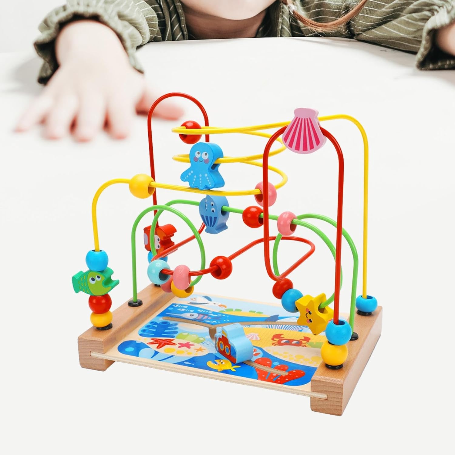 Wooden Bead Maze Toys