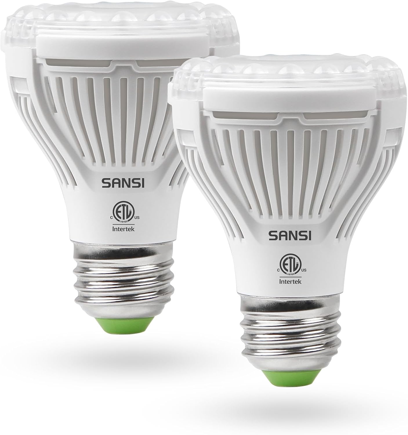 LED Grow Light Bulb for Seeds and Greens, Full Spectrum 10W Grow Light (150W Equivalent) with Optical Lens for Indoor Plants, High PPFD, E26 Base, 2 Pack