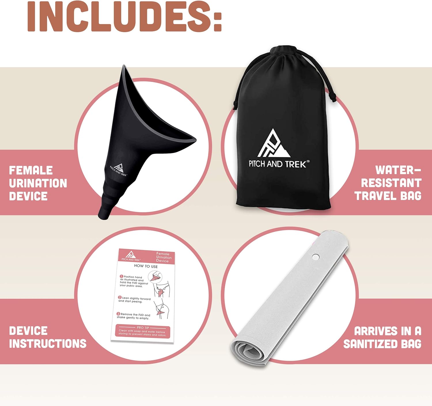 Women Urination Device | Silicone Vertical Funnel