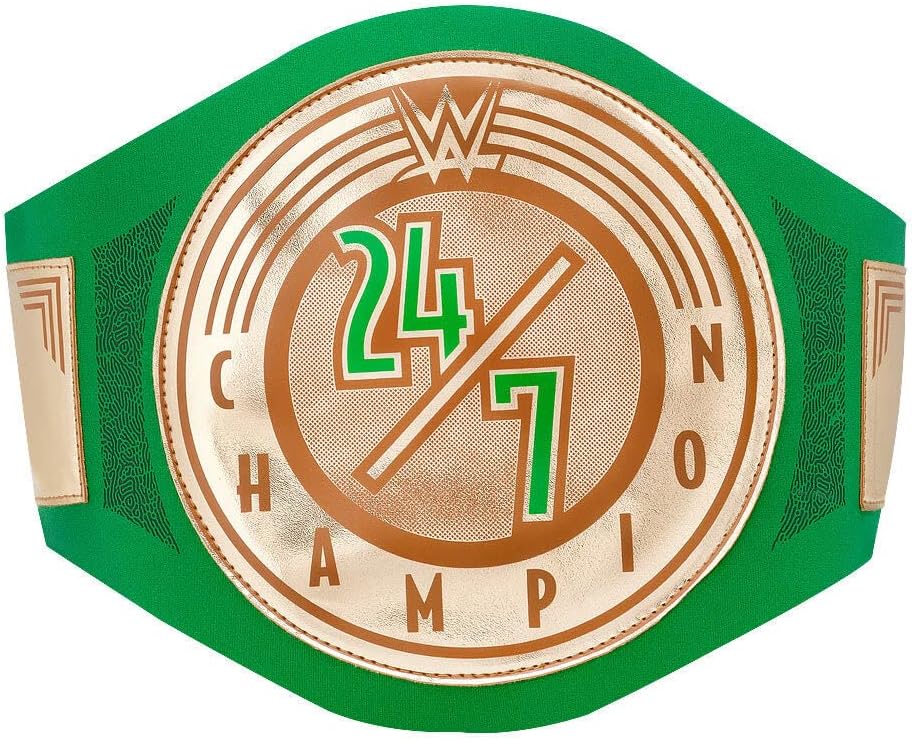 Authentic Wear 24/7 Championship Toy Title Belt Gold