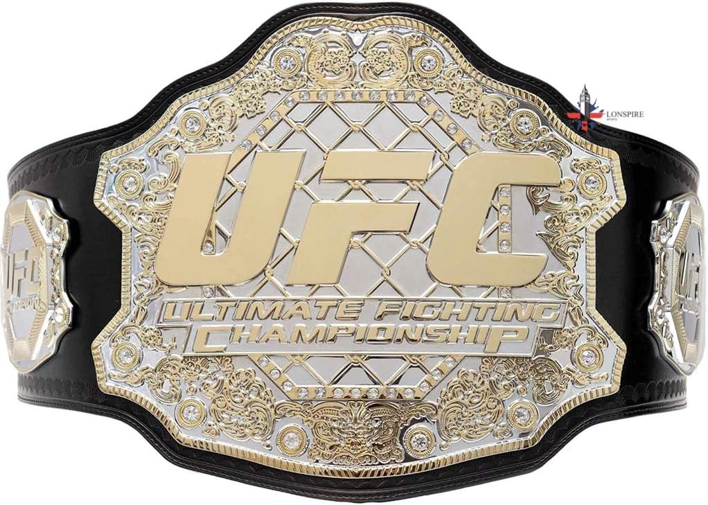 Edition World Heavyweight Champion Classic Title Belt Adult Size, Black