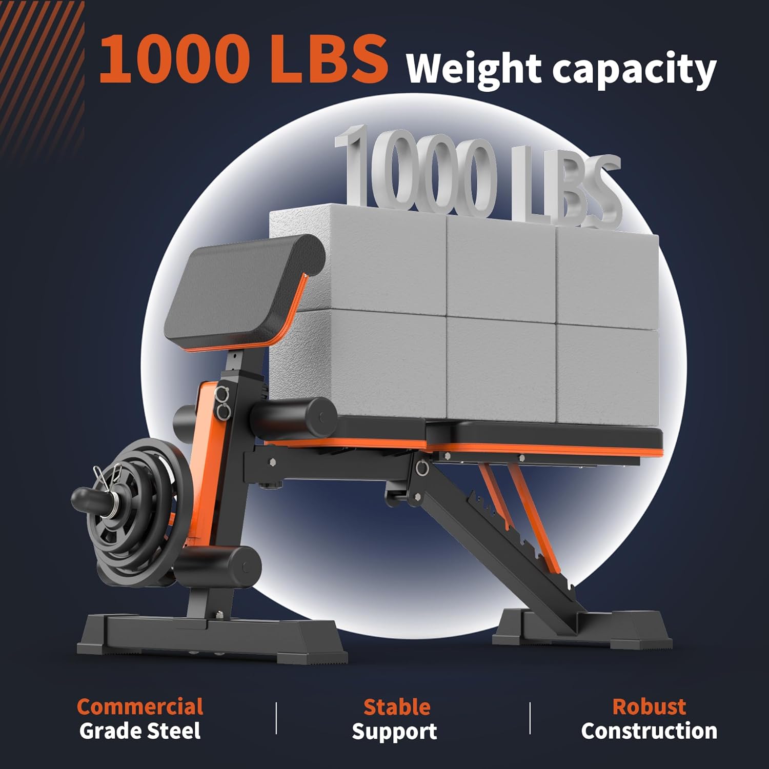 Exercise Bench with Leg Extensions
