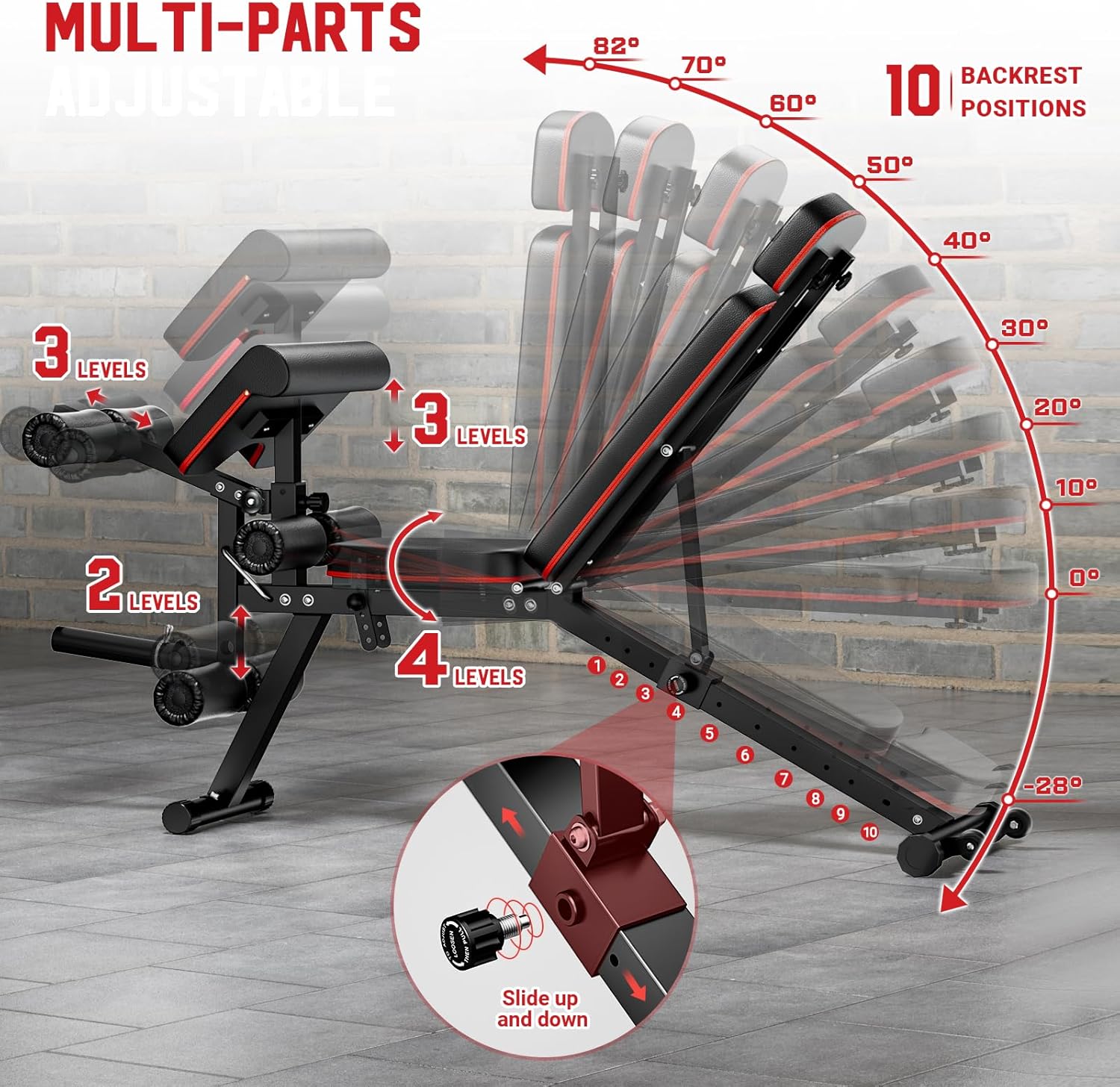 Standard Weight Bench Set
