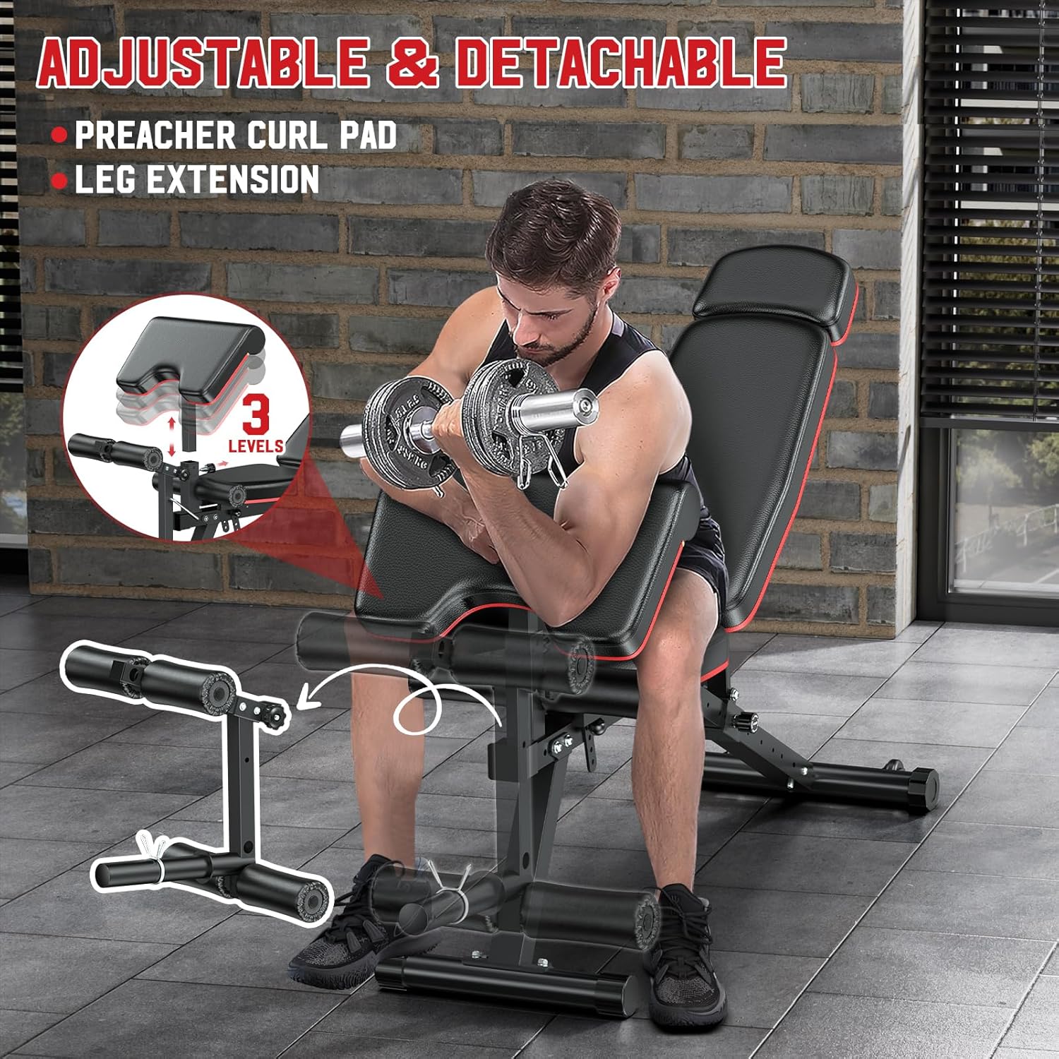 Standard Weight Bench Set