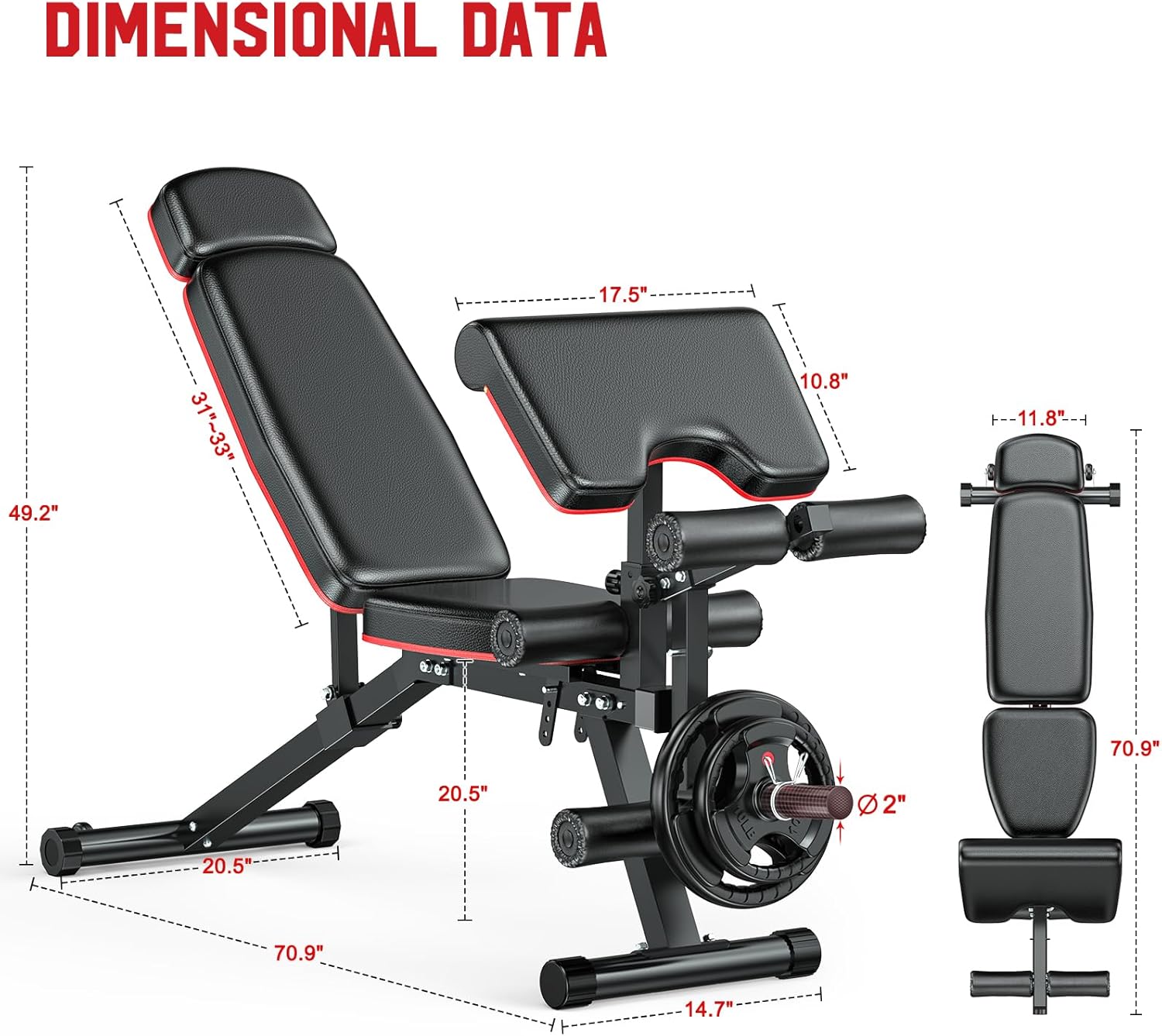 Standard Weight Bench Set
