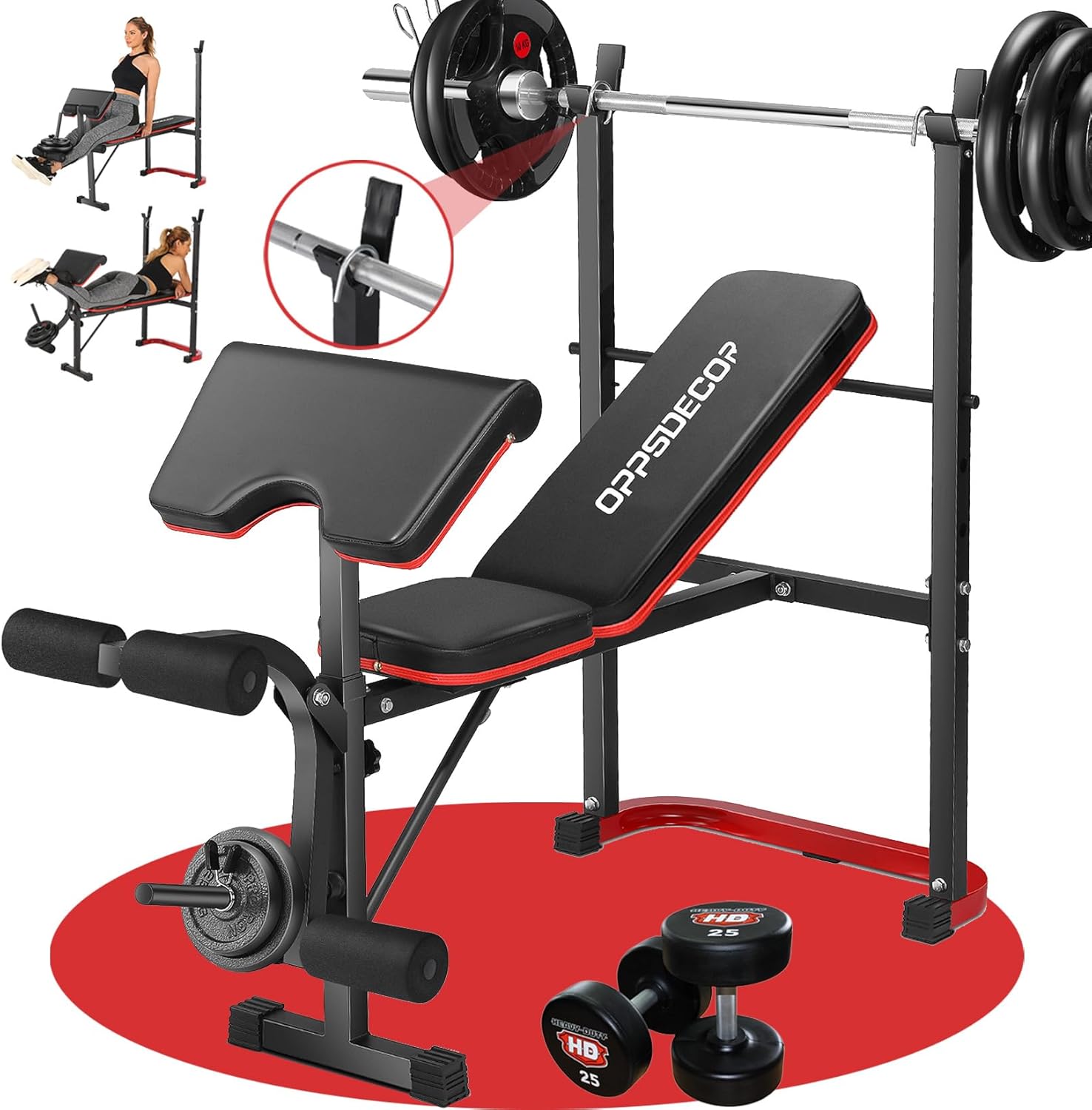 Professional Heavy Duty Fitness Bench