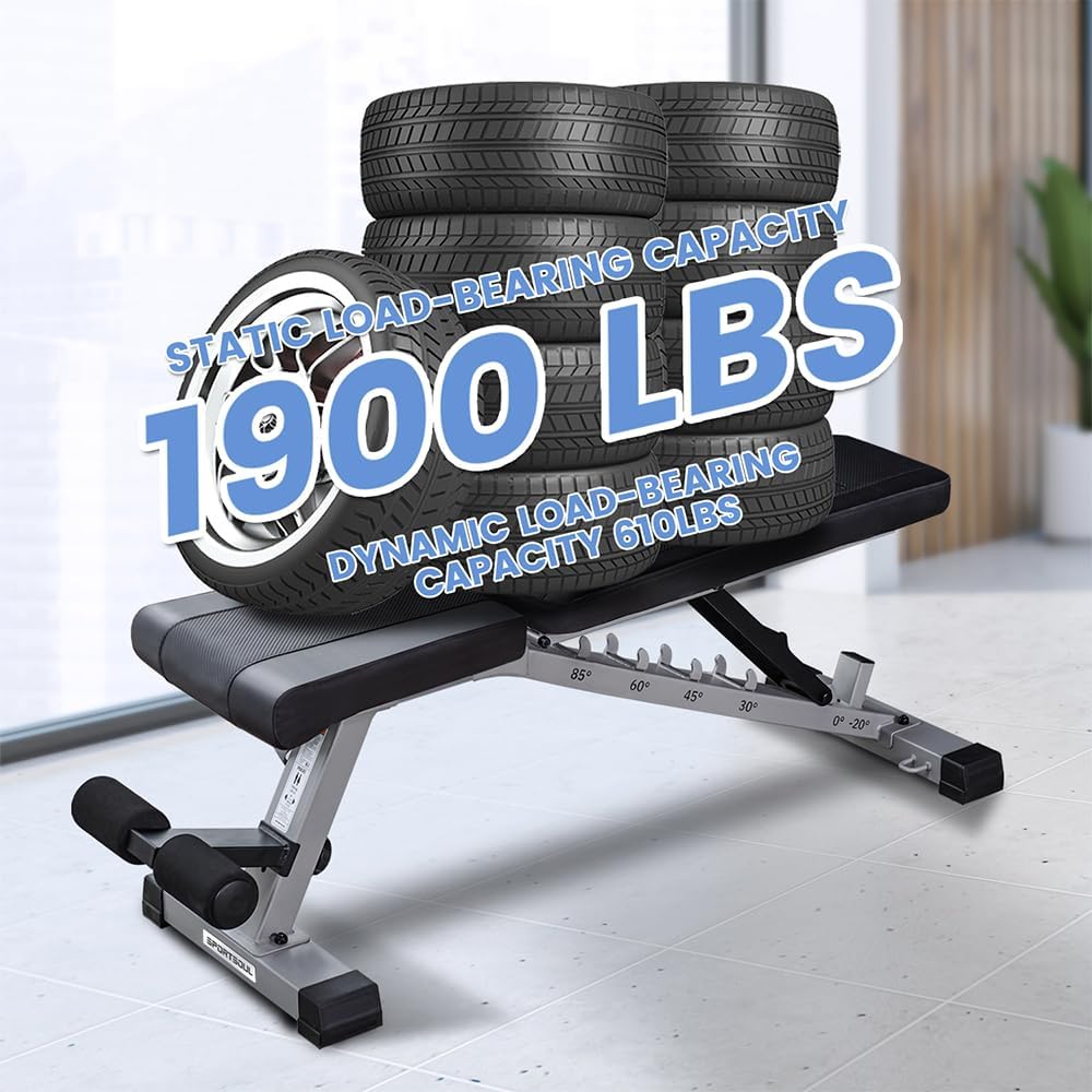 Heavy Duty Adjustable Weight Bench